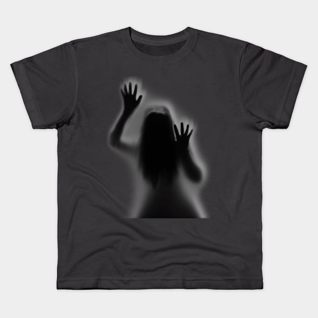 Boo! Kids T-Shirt by Cipher_Obscure